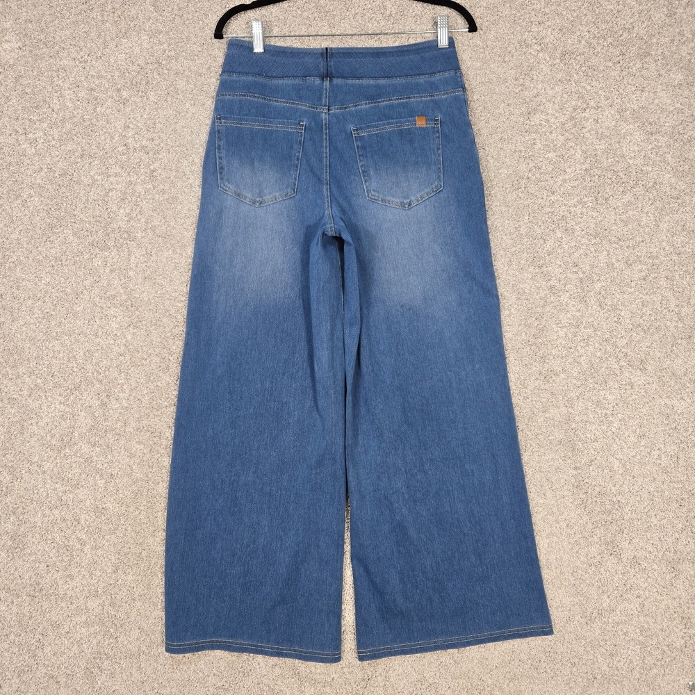 HALARA Flex Wide Leg Jeans Women's Medium Petite (29x28) NEW - Picture 3 of 11